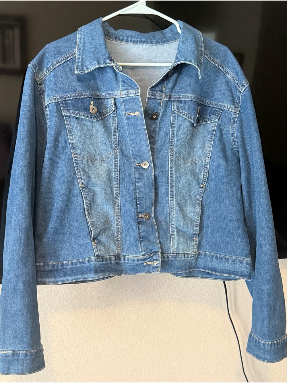 Classic Blue Denim Jacket - Women